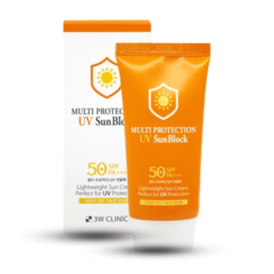 3W Clinic Multi Protection UV SunBlock (70 ml) Made in Korea