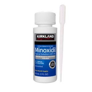 Kirkland Minoxidil Topical Solution USP, 5% one month supply (60 ml)