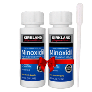 Kirkland Minoxidil Topical Solution USP, 5% two month supply (60 ml)
